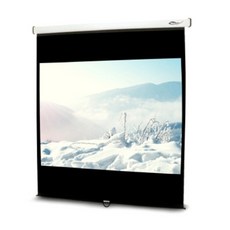 UNICO 雅典娜系列 CA-H120 120吋 4:3手動席白壁掛布幕，簡約設計，壁掛安裝容易，打造家庭影院。