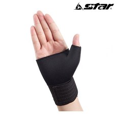 XD401N-03 손목 충격방지 검정 보호장비 스타 보호대 38545PC 1(ea), 스타 XD401N-03 손목보호대 블랙L (1개입)
