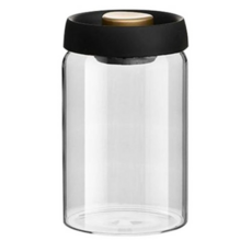 OMBRY 커피 원두 보관용기 유리 진공 눌러식 밀폐용기 대용량, 1개, 1200ml