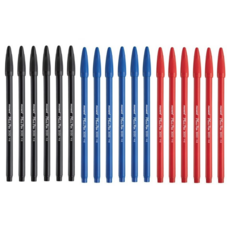 모나미 프러스펜 3000, 혼합(흑6+청6+적6), 1세트