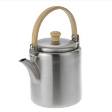 相澤工房 BlackPiment系列 不鏽鋼濾網茶壺, 1個, 弦手