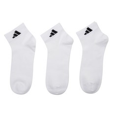 아디다스 남녀 공용 SPW ANK SOCK 3P 스포츠 양말 3개입 JC9269, 1개, 화이트