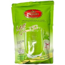 ChaTraMue Brand 3合1綠奶茶粉，泰式風味，冷熱皆宜，隨時享受濃郁茶香, 500g, 1個, 1個裝