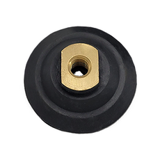 【扶傑】3吋橡膠魔鬼氈黏扣式圓盤 牙規M10 M14 M16, 1個