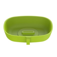 台灣24H速發 F8 夏季 寶寶用二合一矽膠雪糕支架 冰棒防滑防滴漏, 綠色, 1個