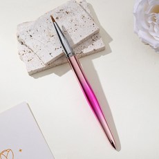 레인보우 알루미늄 네일 브러시, 1개, 레인보우 알루미늄-5