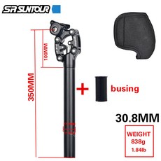SR SUNTOUR NCX 자전거 50MM 30 시트 31 댐핑 27 튜브 산악 서스펜션 30 33 350MM 여행 30 28, SUNTOUR 30 8MM Case