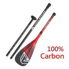台灣黑熊 Aqua Marina 樂划 Carbon Pro 全碳纖維划槳 分段可調節 進階SUP專用 輕量750g