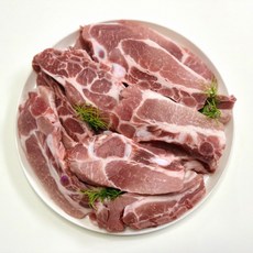 국내산 한돈 돼지갈비찜용 1kg 냉동 생갈비 암퇘지 포갈비 LA 김치찜 la갈비찜, 1개