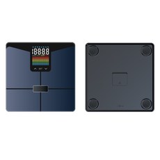 Unique 智慧體脂秤 藍芽健康管理, CF680BLE - 黑色 - 25項資料 - 帶按鍵, 1個, 30cm*30cm