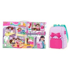 인형학교놀이 미미 학교가자 수업 놀이 리틀 가방스쿨