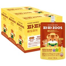 파파주스 배도라지 주스, 30개, 혼합맛(배/도라지), 100ml