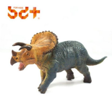 맘앤차일드 트리케라톱스 소프트공룡 대형 2609 피규어 모형 인형 장난감, 1개