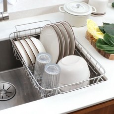 스텐팩토리 주방 그릇 세척 개수대 싱크대 식기건조대 직사각형, 씽크대개수대(직사각)