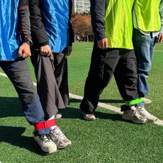 운동회 체육대회 2인 3각 경기용 밴드 신축성좋은 다용도 스포츠 밴드 5세트, 5개