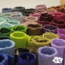 한결한지 전통한지 한지 다양한지, 전통색한지106, 1장