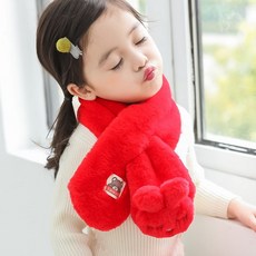兒童圍巾 可愛圍巾 高顏值圍巾 防風保暖 兒童圍巾冬女孩洋氣可愛圍巾毛絨圍巾男女童保暖圍脖秋冬兒童圍脖