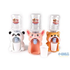 可愛動物迷你飲水機 仿真小家電兒童玩具, 1個, 隨機