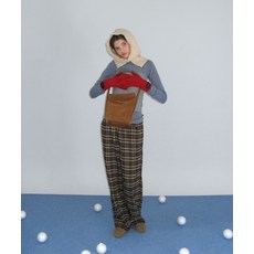[여밈] beaker bag (suede camel)