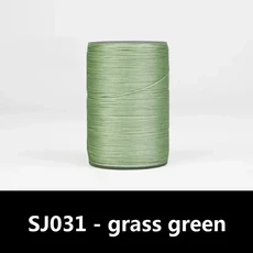 팔찌 목걸이 구슬 코드 제작 폴리에스터 가죽 m DIY 공예 스레드 바느질 40 0.65mm 예술 왁스 라운드 주얼리, 0.65 mm Diameter, SJ031 - grass green, 1개