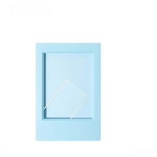 사진 미니 프레임 보호 커버 폴라로이드 필름용 필름 홀더, 1개, 3. Blue