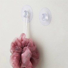 온에어 크리스탈 후크 무타공화장실후크, 스카이