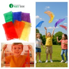 [아이넷] 스카프 6종 / "무지개를 잡아라! 스카프 6종세트", 1개