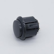 아케이드 푸시 버튼 PC 클릭 사운드 30MM DIY USB 게임 스위치 스타일 24MM 교체, Gray 24mm