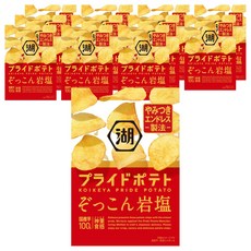 湖池屋 薯條三兄弟 滿滿巖鹽口味, 12個, 55g