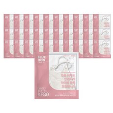 블루본베이직투디마스크(KF80)(초소형) 블루본베이직투디(KF80)(초소형)50매, 화이트