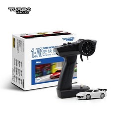 레이싱 원격 제어 자동차 라디오 전체 비율 RC RTR 키트 선물 1 76 C64 C73 C72 C74, C71-White