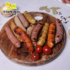 [HACCP미트벨리] 수제 모둠소시지 6종(1kg), 1개, 1kg