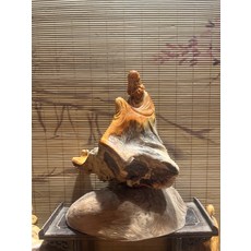 太行崖柏 達摩擺件, 如圖所示, 1個