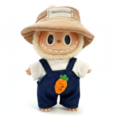 온스텔라 팝마트 라부부옷 인형옷 세트, 당근 청바지, 1개