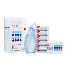 노즈큐어 블루 코세척기 세트+코세척분말 30포, 1세트