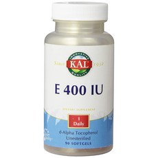 Kal E 400 IU 소프트젤, 1개, 90정