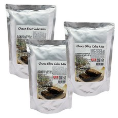 초코슬라이스 케익믹스 500g X 3개/브라우니믹스 베이킹재료