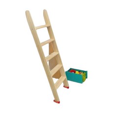 이층침대 나무 사다리 원목 침대 기숙사 이층 계단 프레임 난간 분리형 액세서리 일자, 1. 두꺼운 업그레이드(6단계) 1.75m