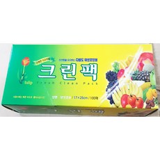 크린팩우진 미니 17x25 100매X50개, 1개