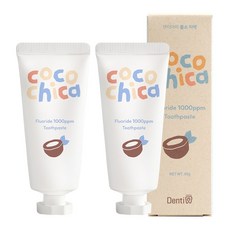 덴티마마 코코치카 안매운 불소1000ppm 치약 | 어린이 키즈 충치예방, 60g, 2개