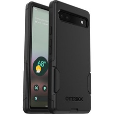 구글 픽셀폰 구글폰 OtterBox Google Pixel 6A 통근형 시리즈 케이스 - 블랙 슬림 및 터프 포켓 친화적 포트 보호 기능 포함