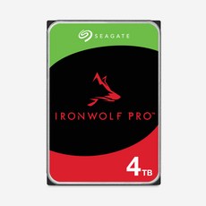 씨게이트(Seagate) 아이언울프 프로 4TB ST4000NT001 5년보증