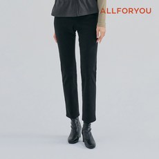 올포유 올포유 여성 기모 프리미엄 트리코트 일자핏 팬츠 AWPTM9419-199