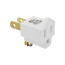 群加 PowerSync 三轉二電源轉接插頭 轉接座 分接插座 壁插 分接器 防火材質 小巧體積, 1個