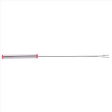 퐁듀 치즈 스틱 제조업체 스위스 치즈 스테인레스 스틸 퐁듀 포크 마시멜로 로스팅을위한 퐁듀 세트, 임의의 색상, 1개