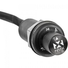 NVX XUBT3 범용 블루투스 오디오 수신기 및 자동차 트럭 오토바이 ATV 및 보트용 볼륨재생 컨트롤러 노브, NVX XUBT3 범용 블루투스 오디오 수신기 및 자동