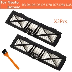 진공 클리닝기 부품 Neato Botvac 연결 D 시리즈 용 HEPA 필터 945-0215 ​​D3 D4 D5 D6 D7 D80 교체, 01 3Pcs
