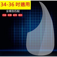 吉他護板 透明防刮保護板 無膠吸附設計, 1個, 34-36吋水滴型（只適合平面鏡面漆）