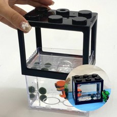 마리모집 마리모 키우기 블럭 블랙 물고기어항, 본상품