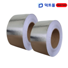 덕트몰 고강도 고인장력 화이바(FIBER) 유리섬유(GLASSWOOL) 점착 테이프, 폭75mm X 길이50M, 1개